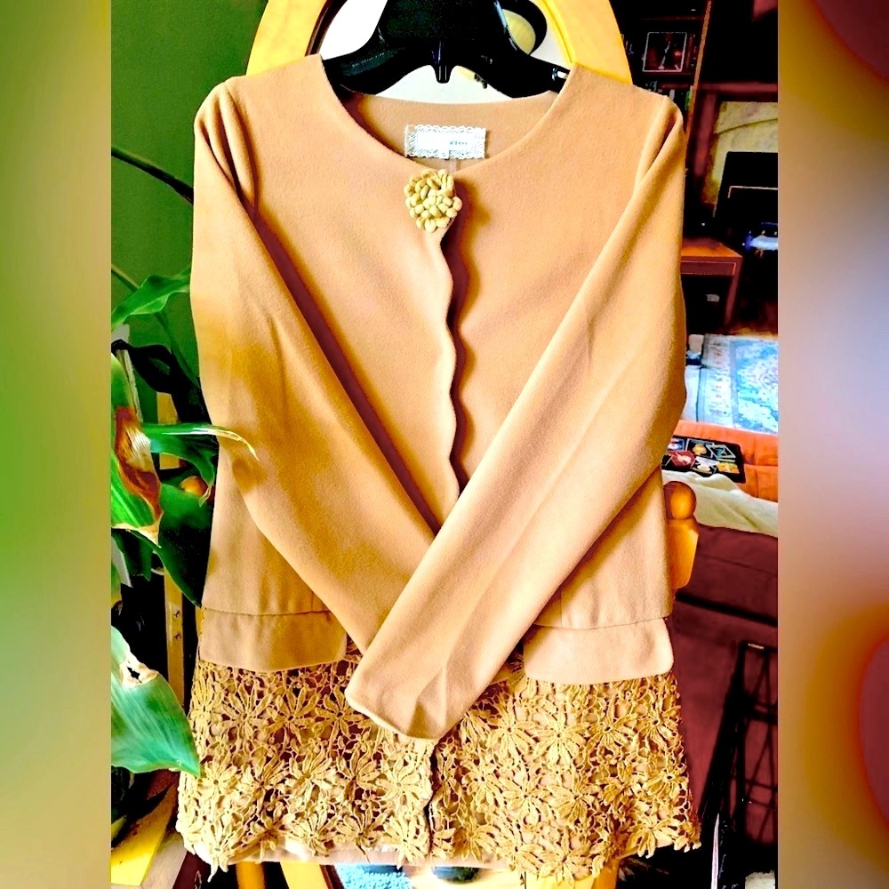 🔥NWOT Anthropologie A’reve pea coat 🧥